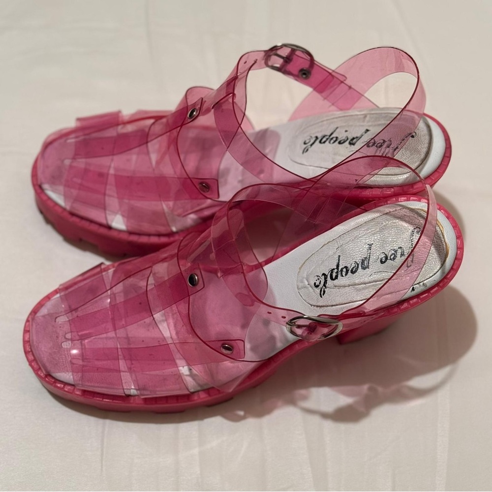 Free People Pink Sandals - Picture 5 of 10